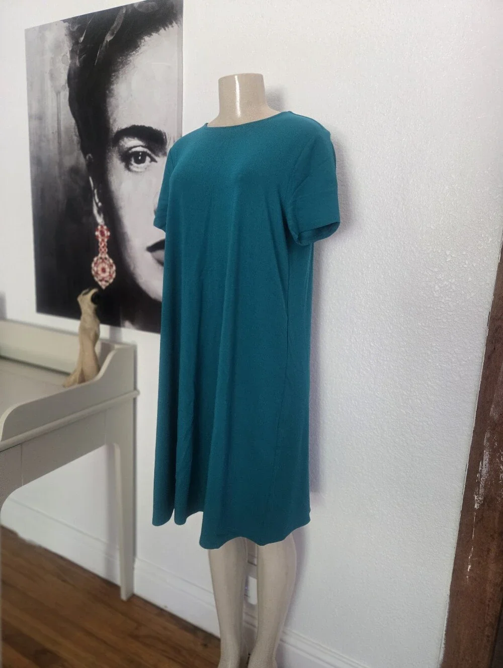 NWT Womens J. Jill Teal Women's Dress Size Medium